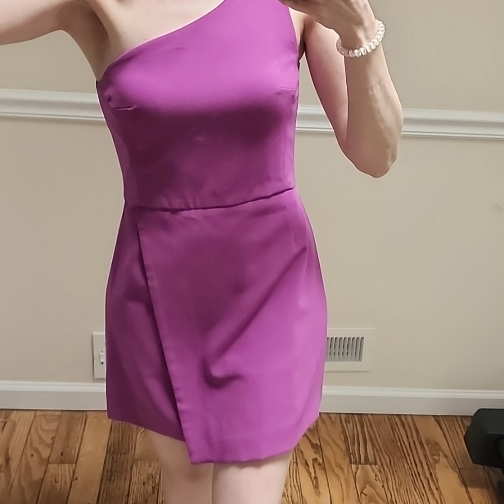 French connection Dress,6, color north berry